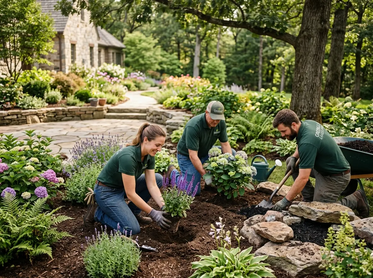 Summit Landscaping team